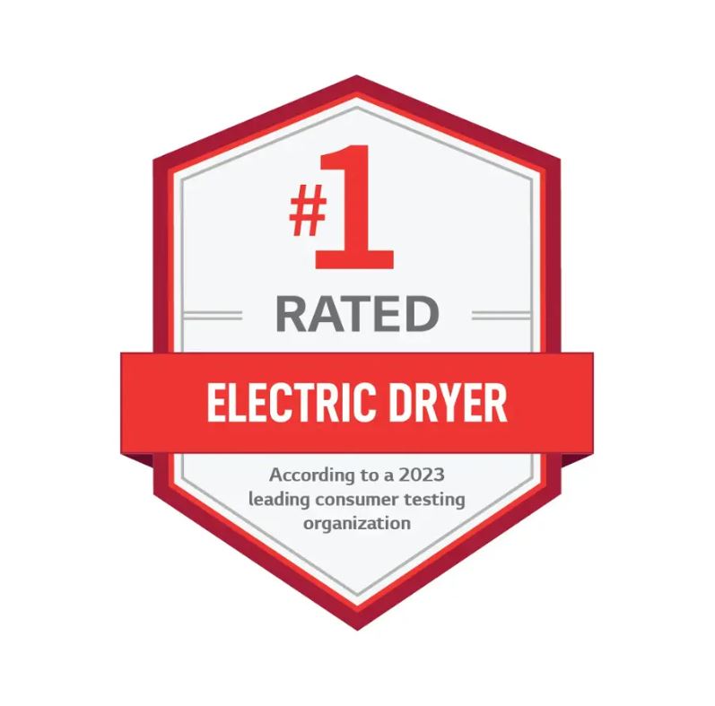 LG DLEX4000 7.4 cu. ft. Stackable Smart Electric Dryer with Steam and Built-In Intelligence