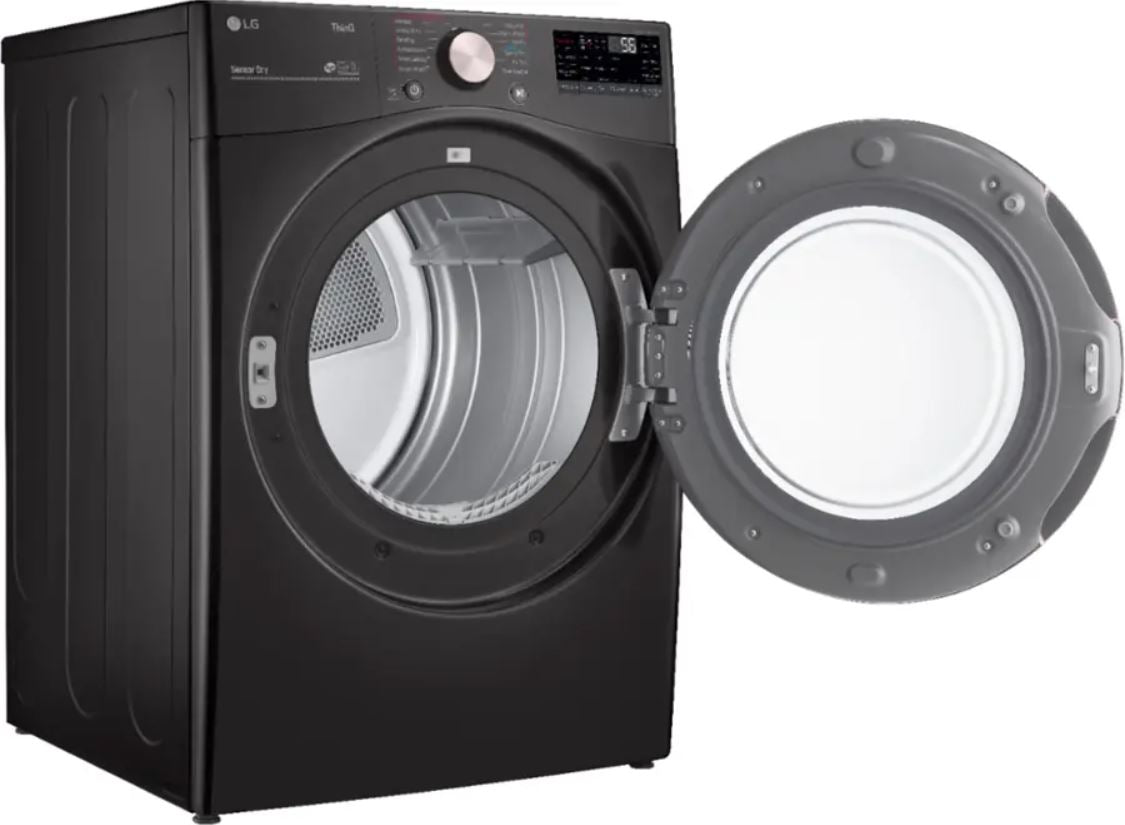 LG DLEX4000 7.4 cu. ft. Stackable Smart Electric Dryer with Steam and Built-In Intelligence