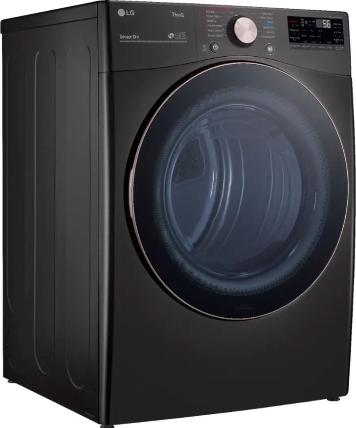 LG DLEX4000 7.4 cu. ft. Stackable Smart Electric Dryer with Steam and Built-In Intelligence