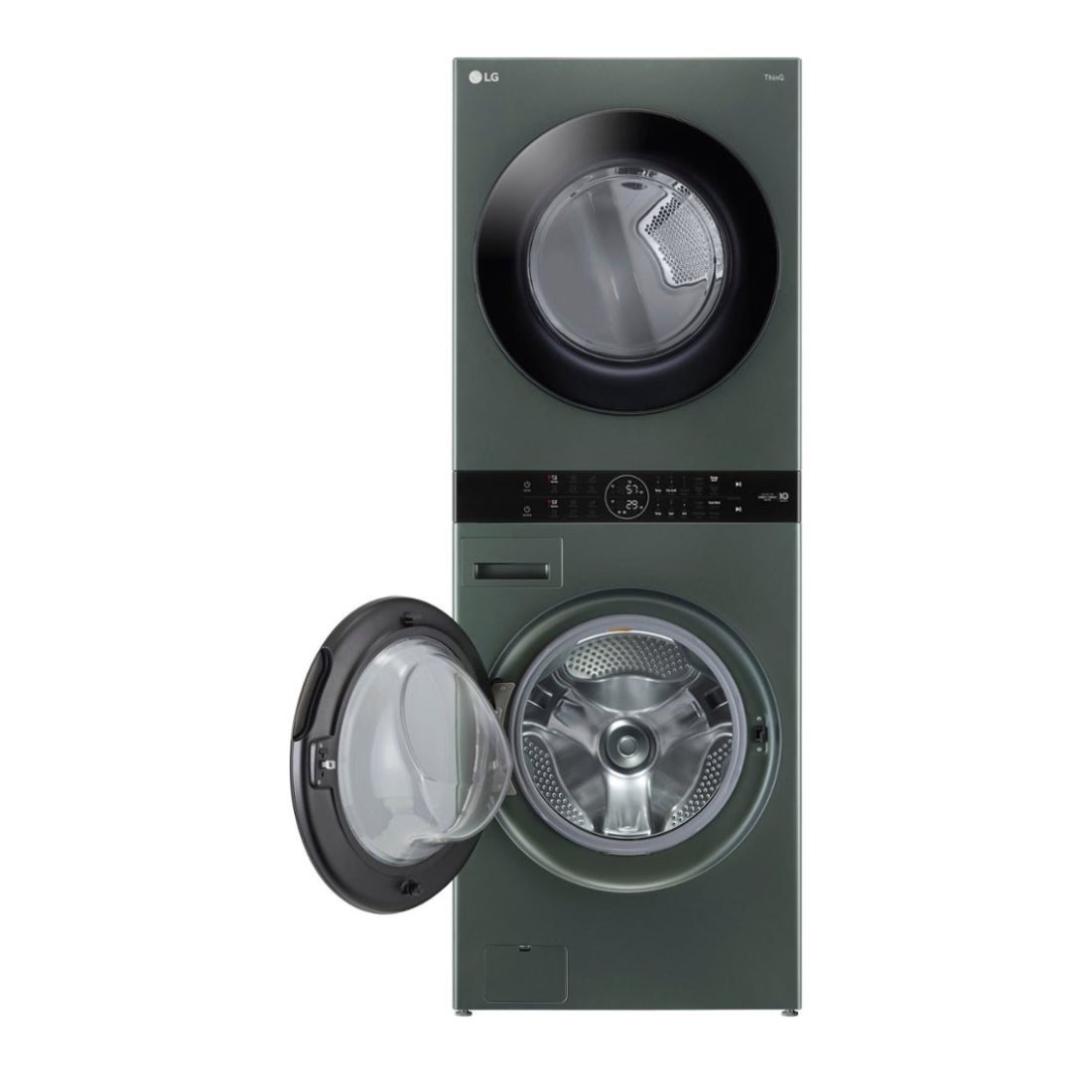 LG WKGX201H Laundry Center 4.5 cu. ft. Front Load Washer & 7.4 cu. ft. Gas Dryer