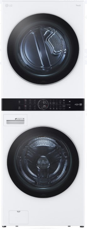 LG WKGX201H Laundry Center 4.5 cu. ft. Front Load Washer & 7.4 cu. ft. Gas Dryer