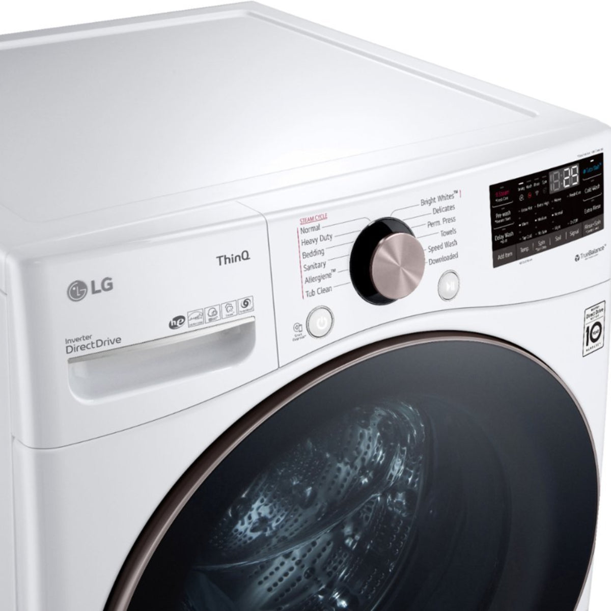 LG WM4000H 4.5 cu. ft. Stackable Front Load Washer with Wi-Fi and Smart Features