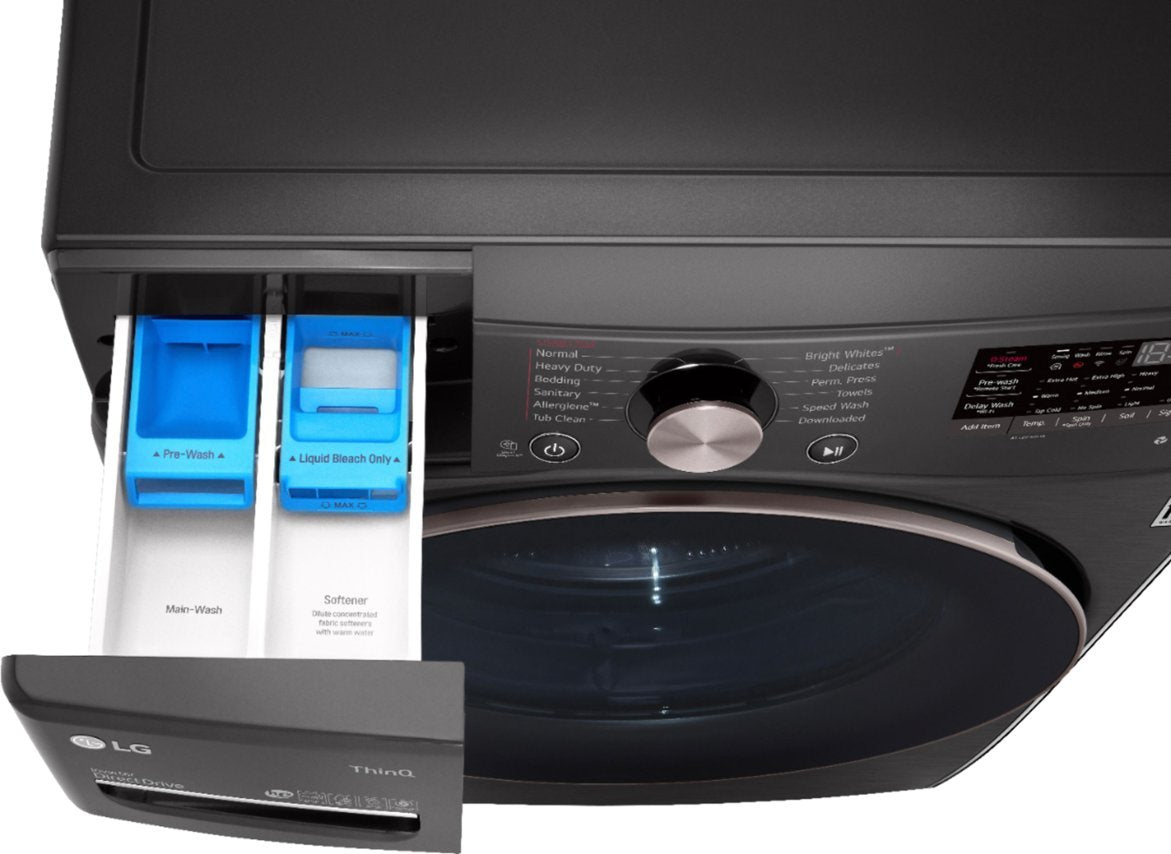 LG WM4000H 4.5 cu. ft. Stackable Front Load Washer with Wi-Fi and Smart Features