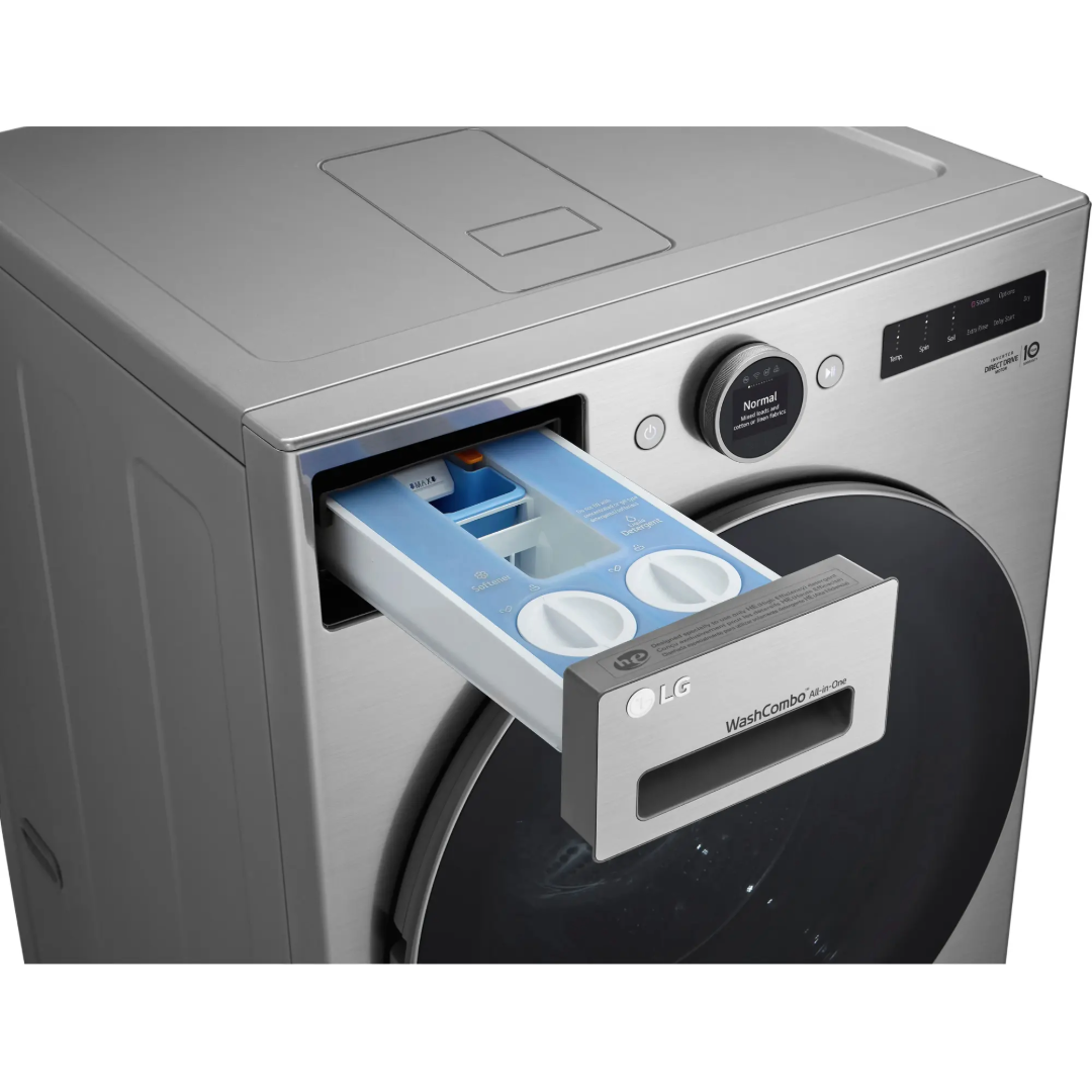 LG WM6998H 5.0 cu. ft. Mega Capacity All-in-One Electric Washer/Dryer Combo with Inverter HeatPump