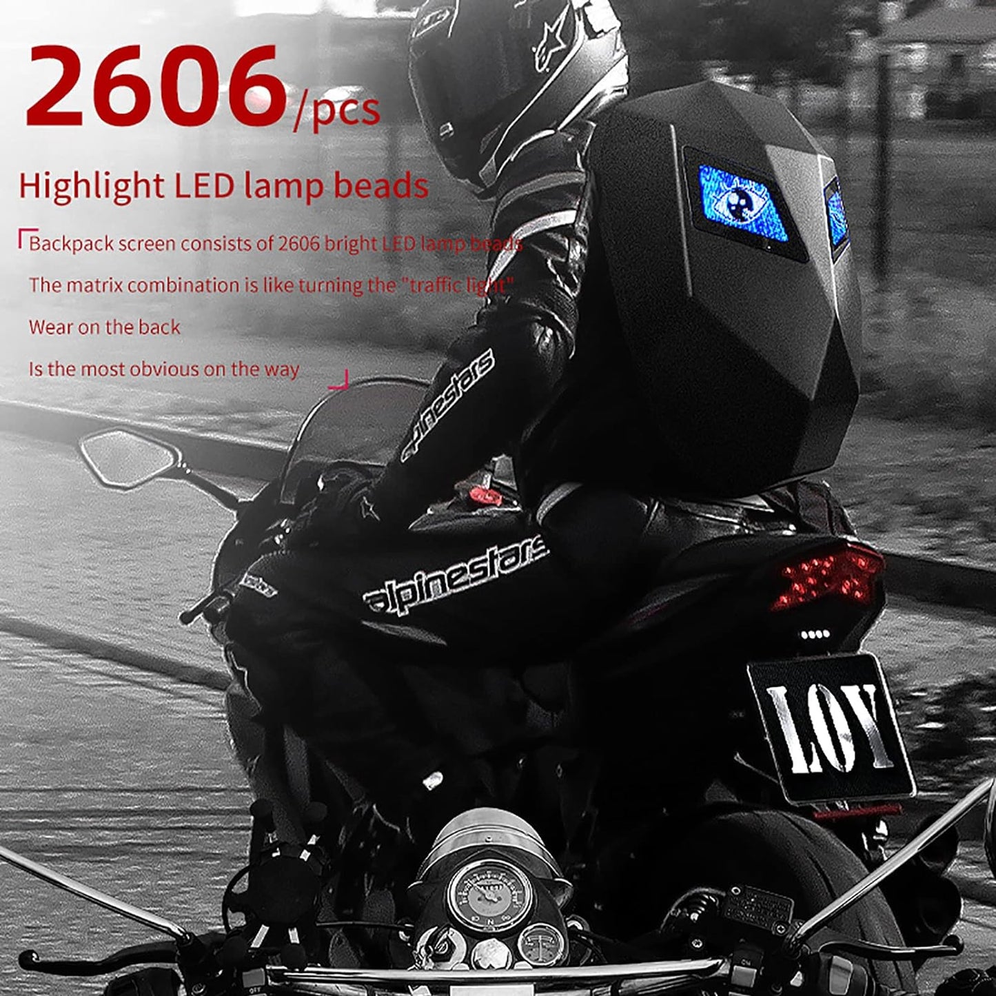 LOY LED Backpack