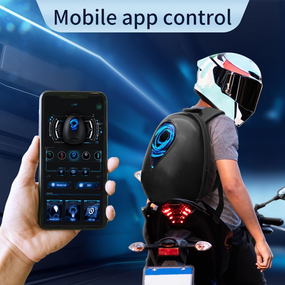 LOY-SEA Heart LED Backpack