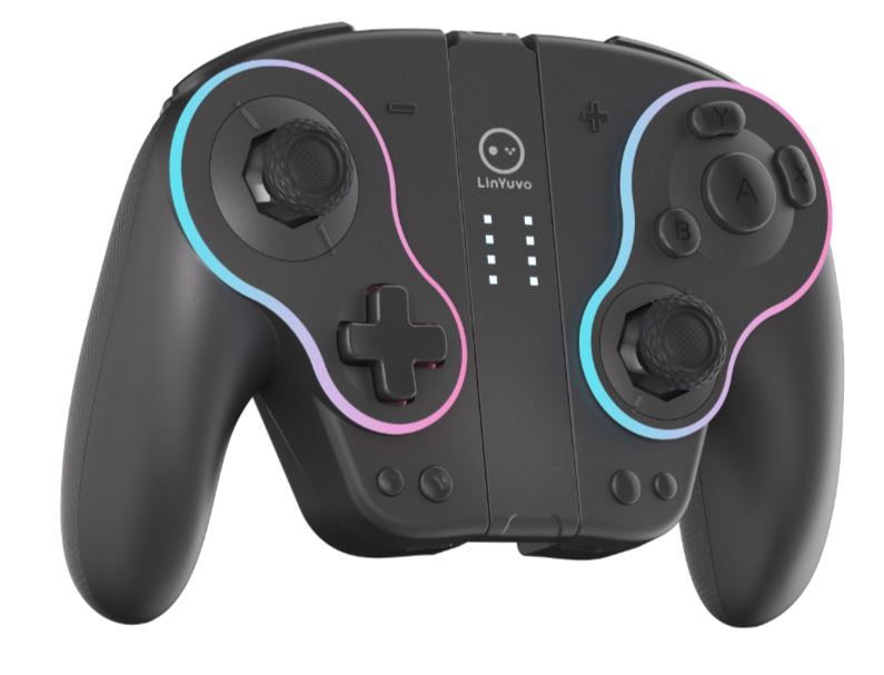 LinYuvo Retro Joy Cons Remote Gamepad for Nintendo Switch/OLED