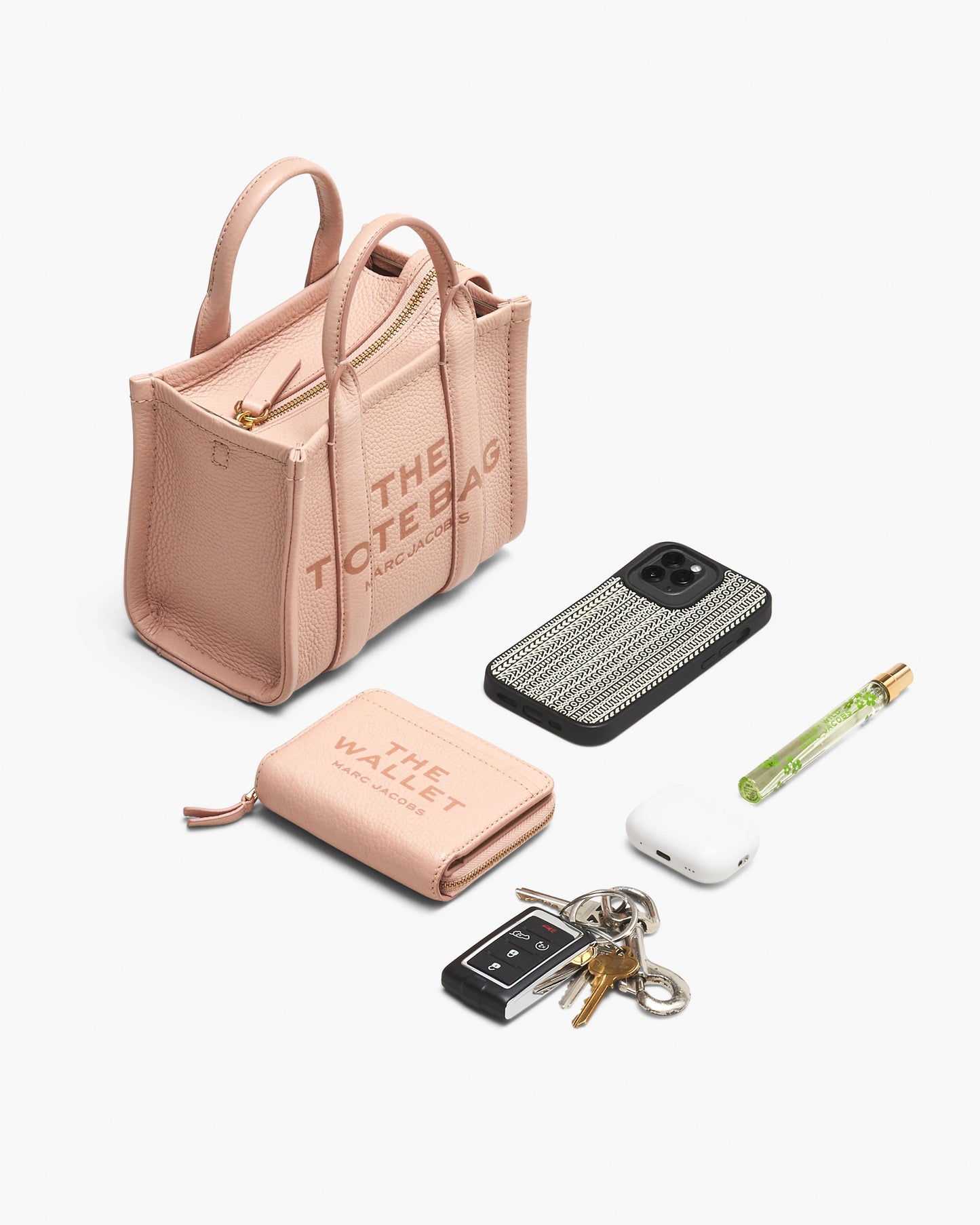 Marc Jacobs The Leather Crossbody Tote Bag - Black