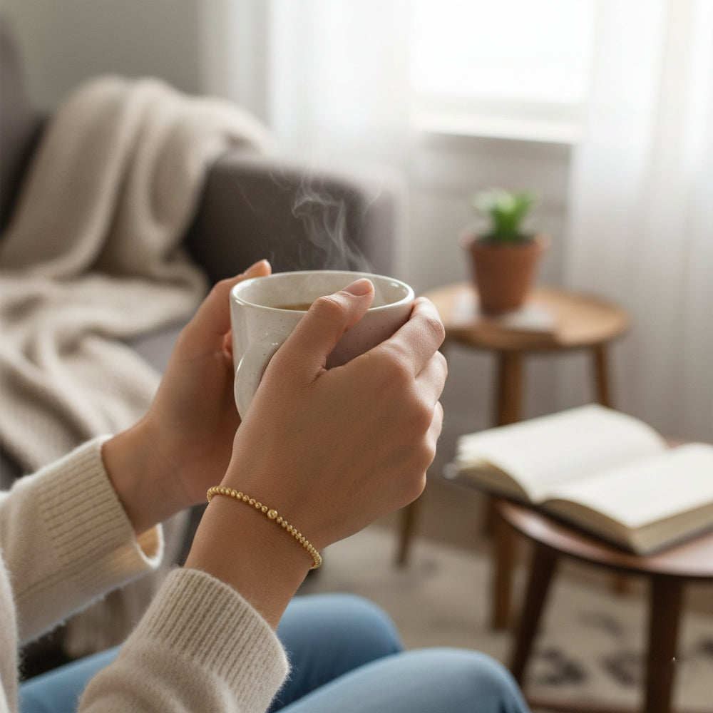 Metal Alchemist Precious Beaded Bracelet