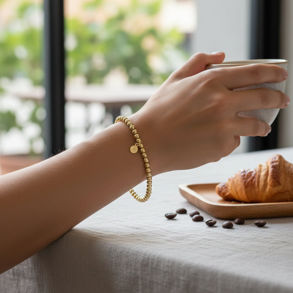 Metal Alchemist Precious Beaded Bracelet