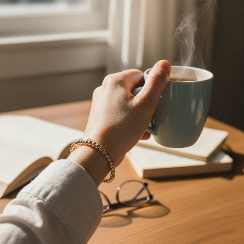 Metal Alchemist Precious Beaded Bracelet