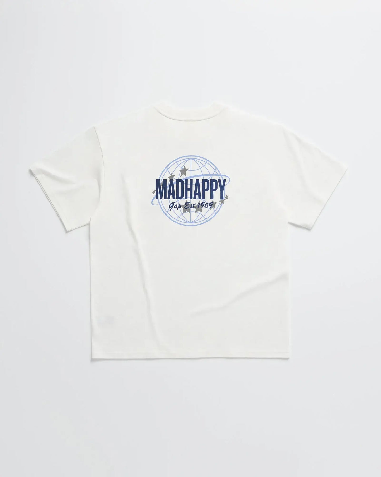 Gap - MadHappy - Globe Pocket Tee - Star White