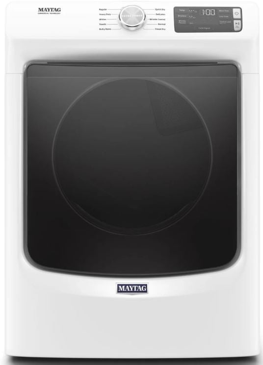 Maytag MED5630 7.3 cu. ft. Front Load Electric Dryer with Extra Power and Quick Dry cycle