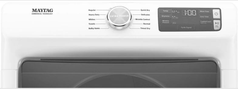 Maytag MGD5630 7.3 cu. ft. Front Load Gas Dryer with Extra Power and Quick Dry cycle