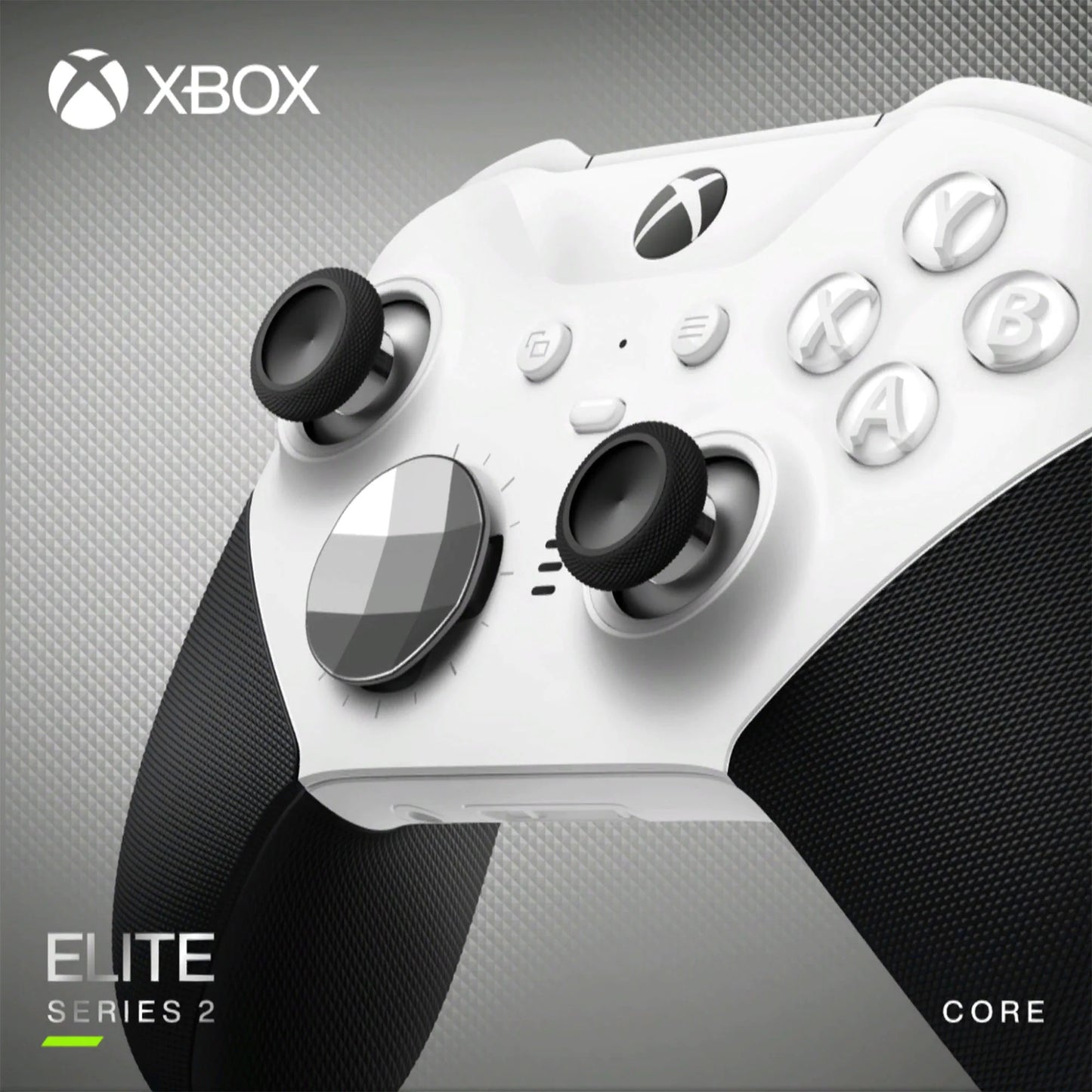 Microsoft Elite Series 2 Core Wireless Controller for Xbox Series X, Xbox Series S, Xbox One, PCs, and Cloud-Enabled Devices