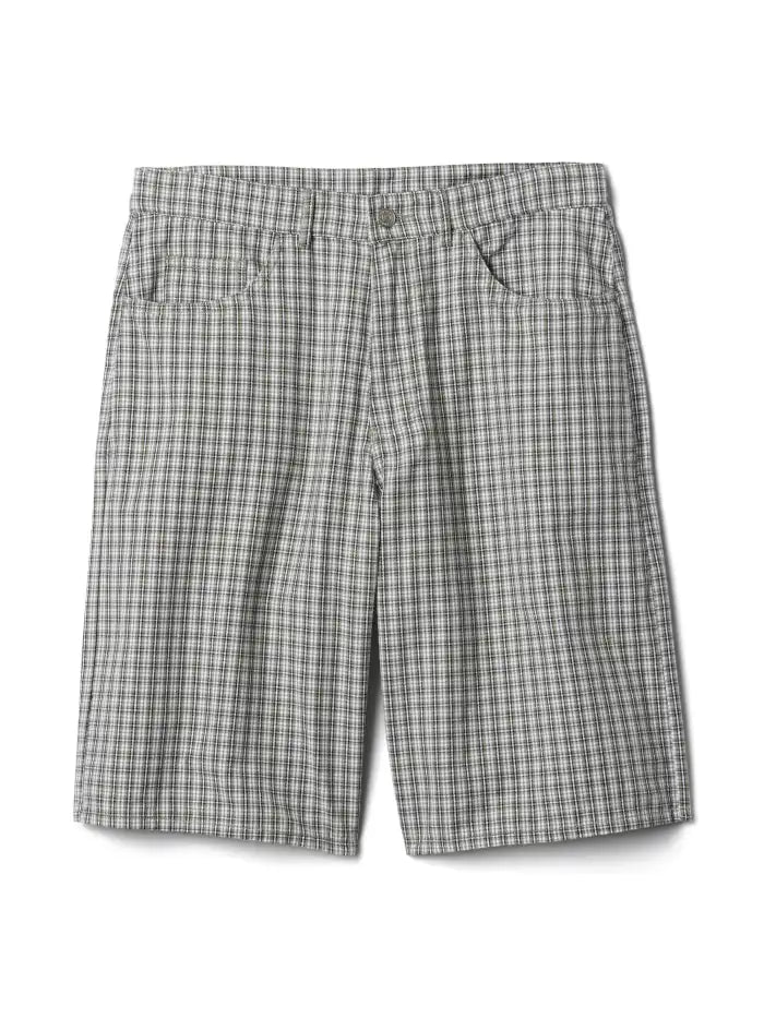 Gap - MadHappy - Oversized Plaid Short - Sea Spray