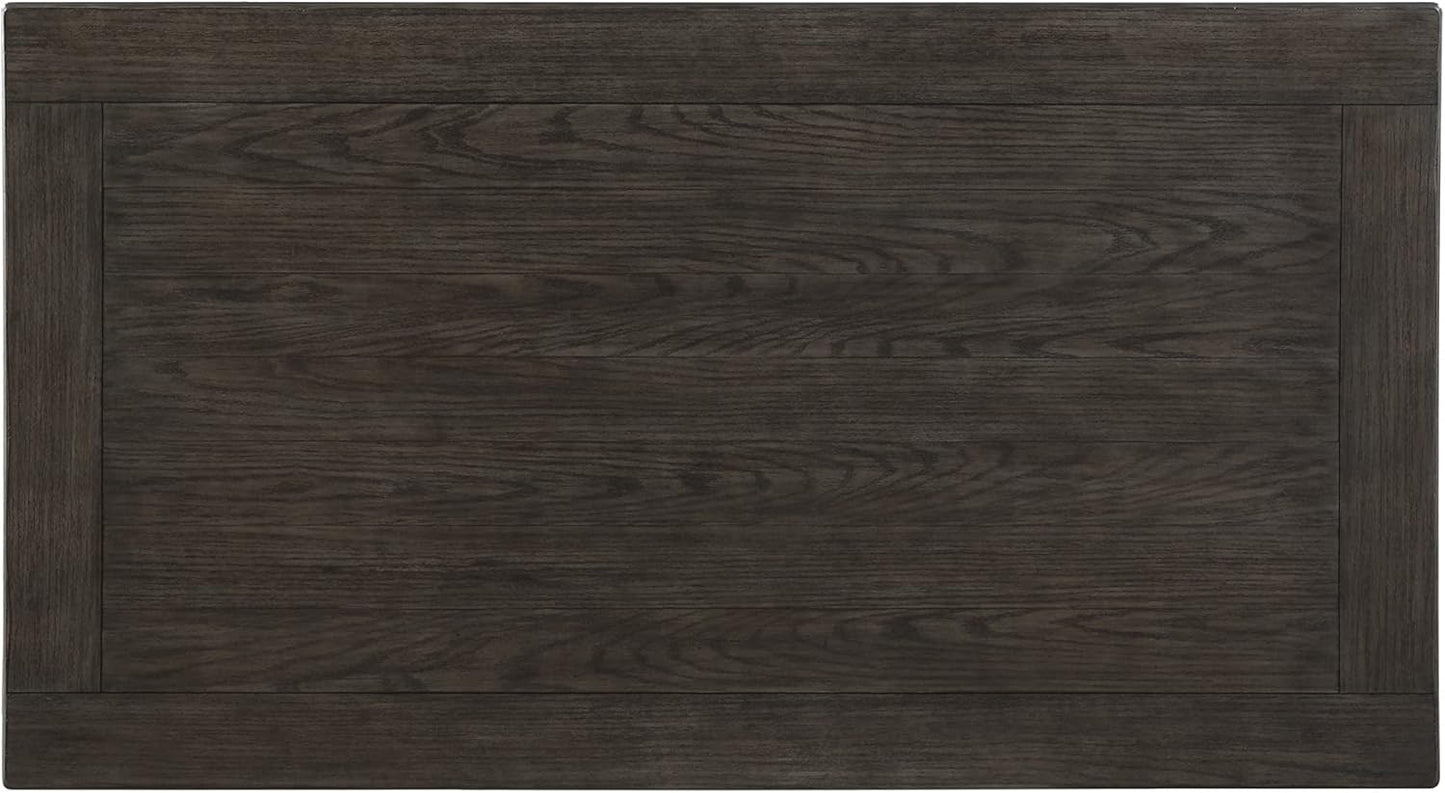 Montana 7‑Piece Dining Set with Storage Drawers by Homelegance - White/Grey