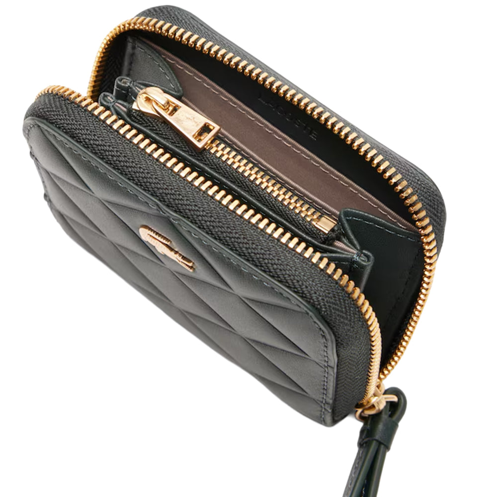 Lacoste Small Coin Purse with Zip Closure