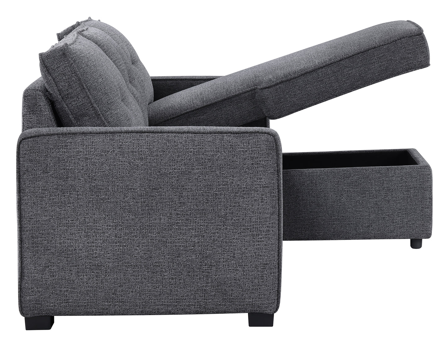 Noah Love Chaise Set - Grey
