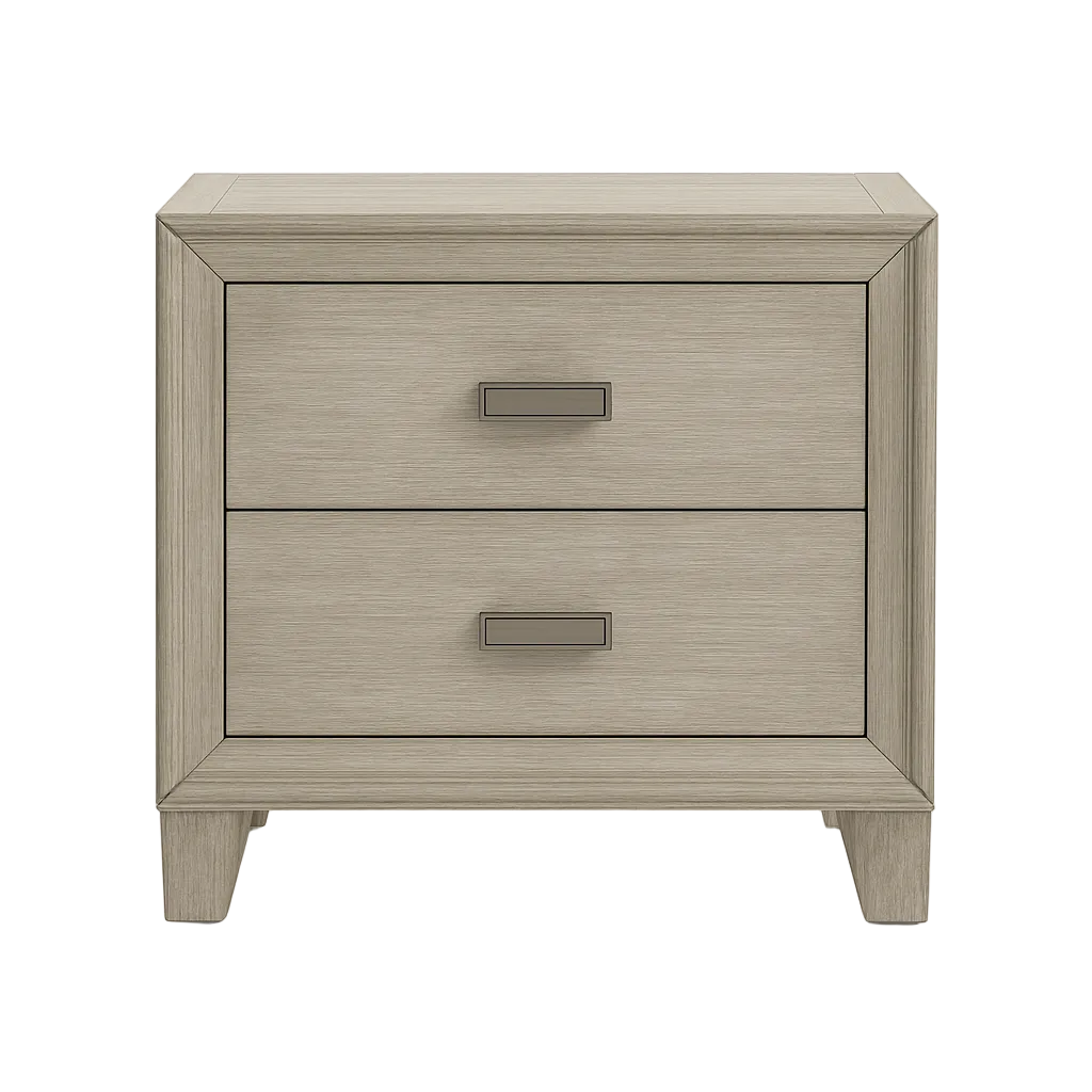 Odesa Queen Size (4-Piece) Bedroom Set by Lifestyle - Gray