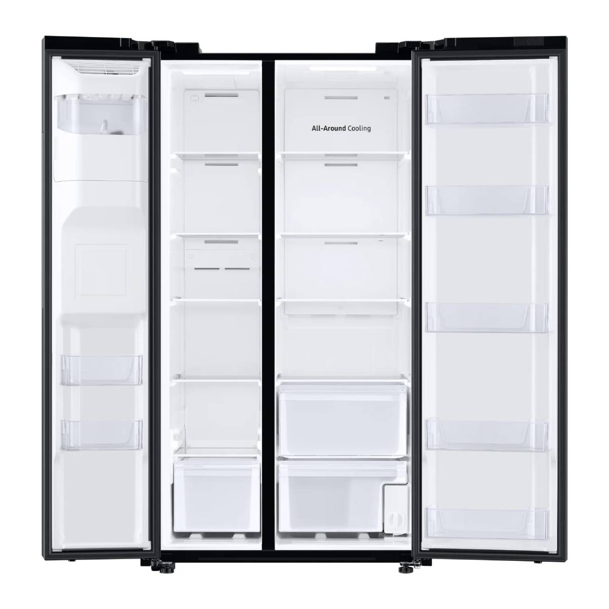 Samsung 27.4 cu. ft. Side by Side Refrigerator with Ice and Water Dispenser