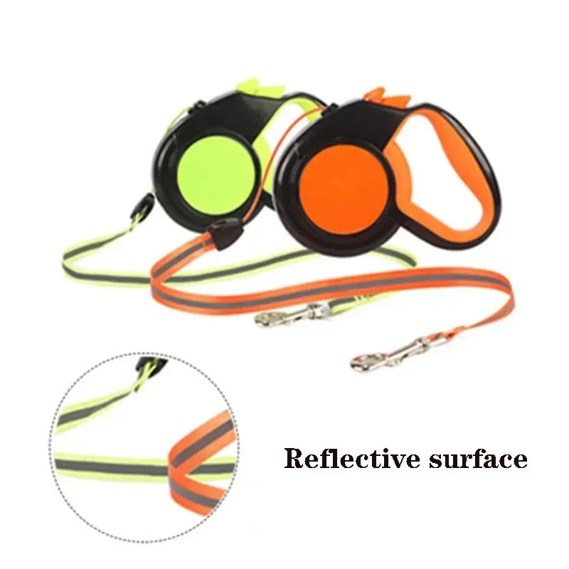 Retractable Dog Leash 3m 5m 8m Adjustable for Small and Large Dogs Durable Walking and Hiking Accessories