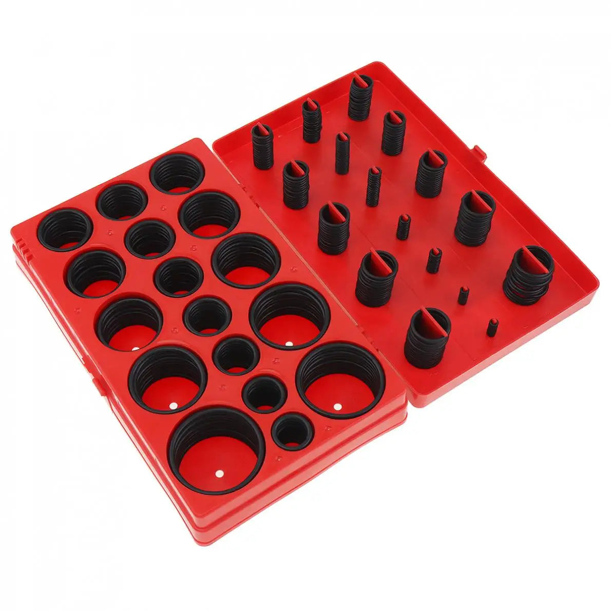 419PCS Universal O-Ring Assortment Set with 32 Sizes of Nitrile Rubber Seals for Plumbing Automotive and Faucet Repairs