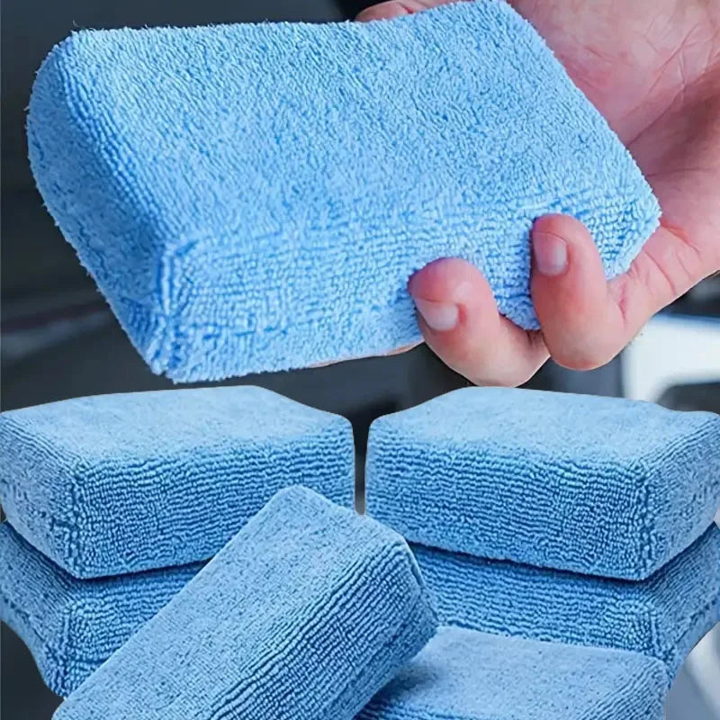 Car Wax Applicator Pads Set of 20 Microfiber Polishing Sponges Soft Foam for Auto Detailing and Paint Care