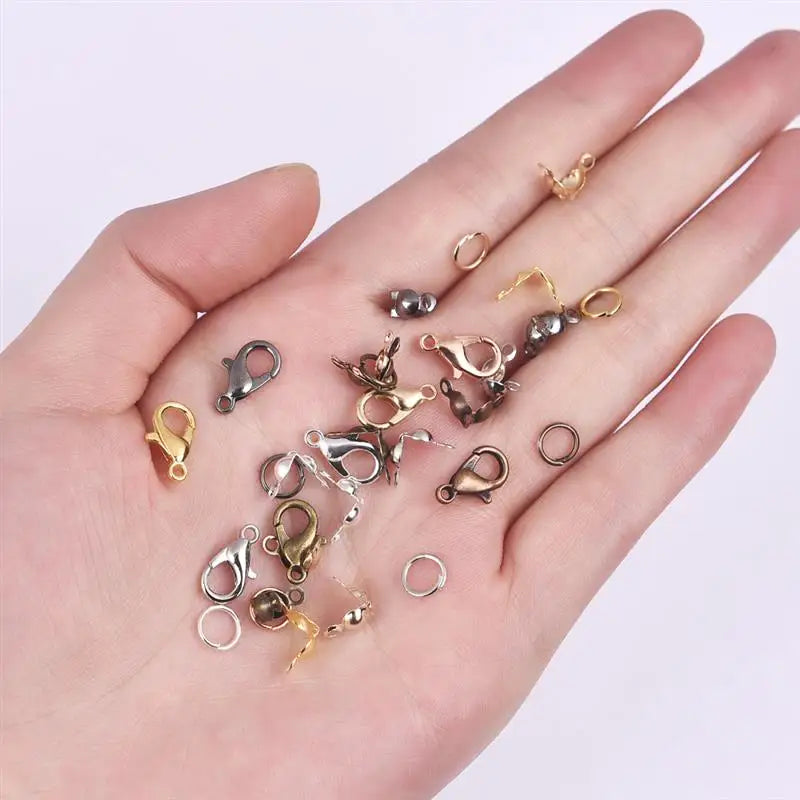 100Pcs Alloy Lobster Clasp Set for DIY Jewelry Making Supplies