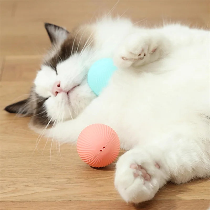 Smart Dog Toy Ball Electronic Interactive Pet Toy USB Moving Ball