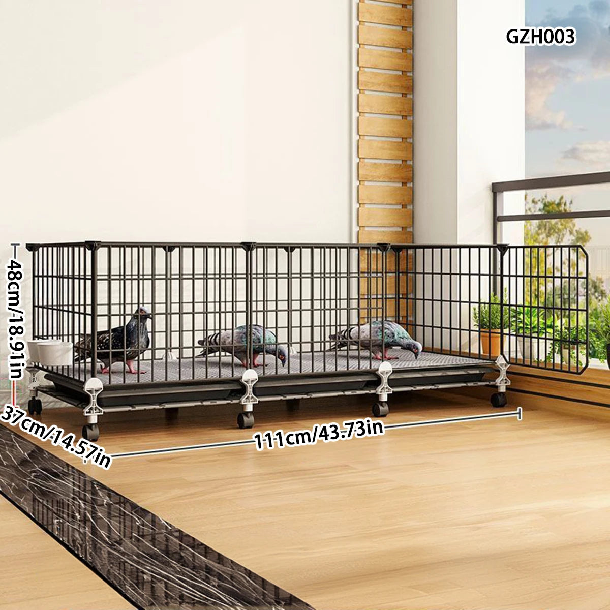 Extra Large Pigeon Cage for Home Breeding, Special for Raising Pigeons and Homing Pigeons, Matching Meat Pigeons, Breeding Pigeon Cage, Pigeon House, Three Layers