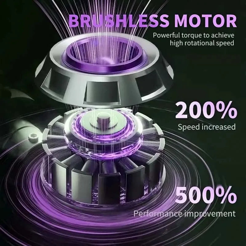 Car Vacuum Cleaner 360000Pa Mini Wireless Handheld