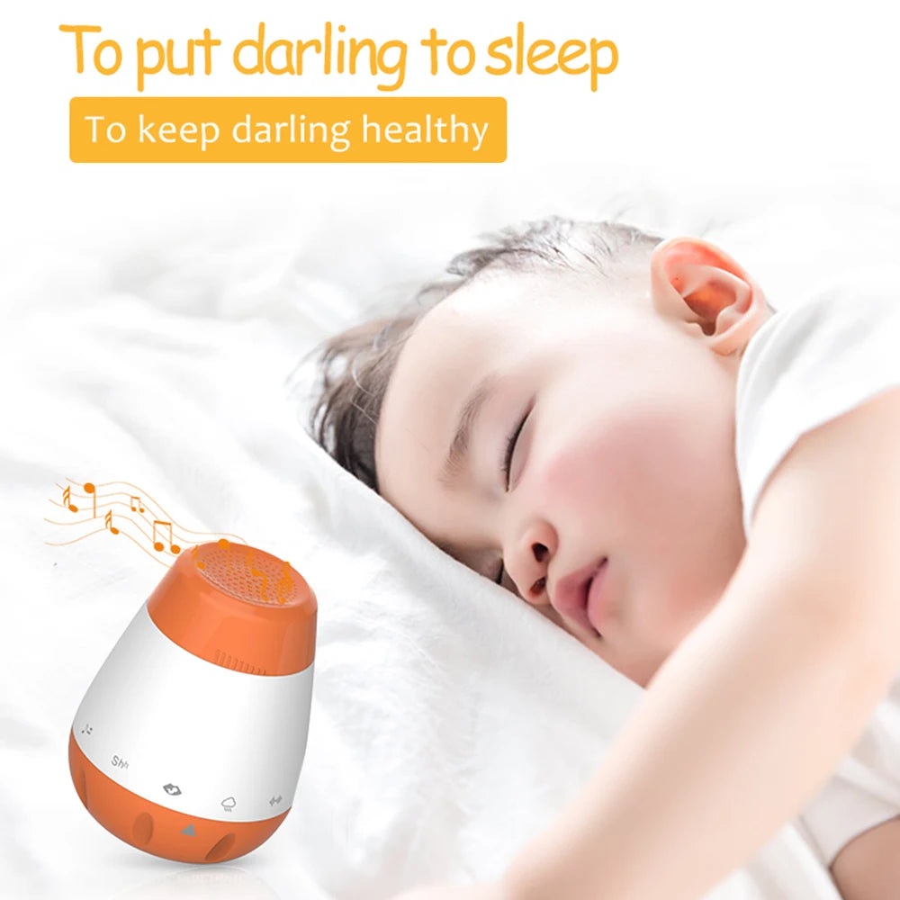 Smart Baby White Noise Machine with Voice Activation for Soothing Sleep