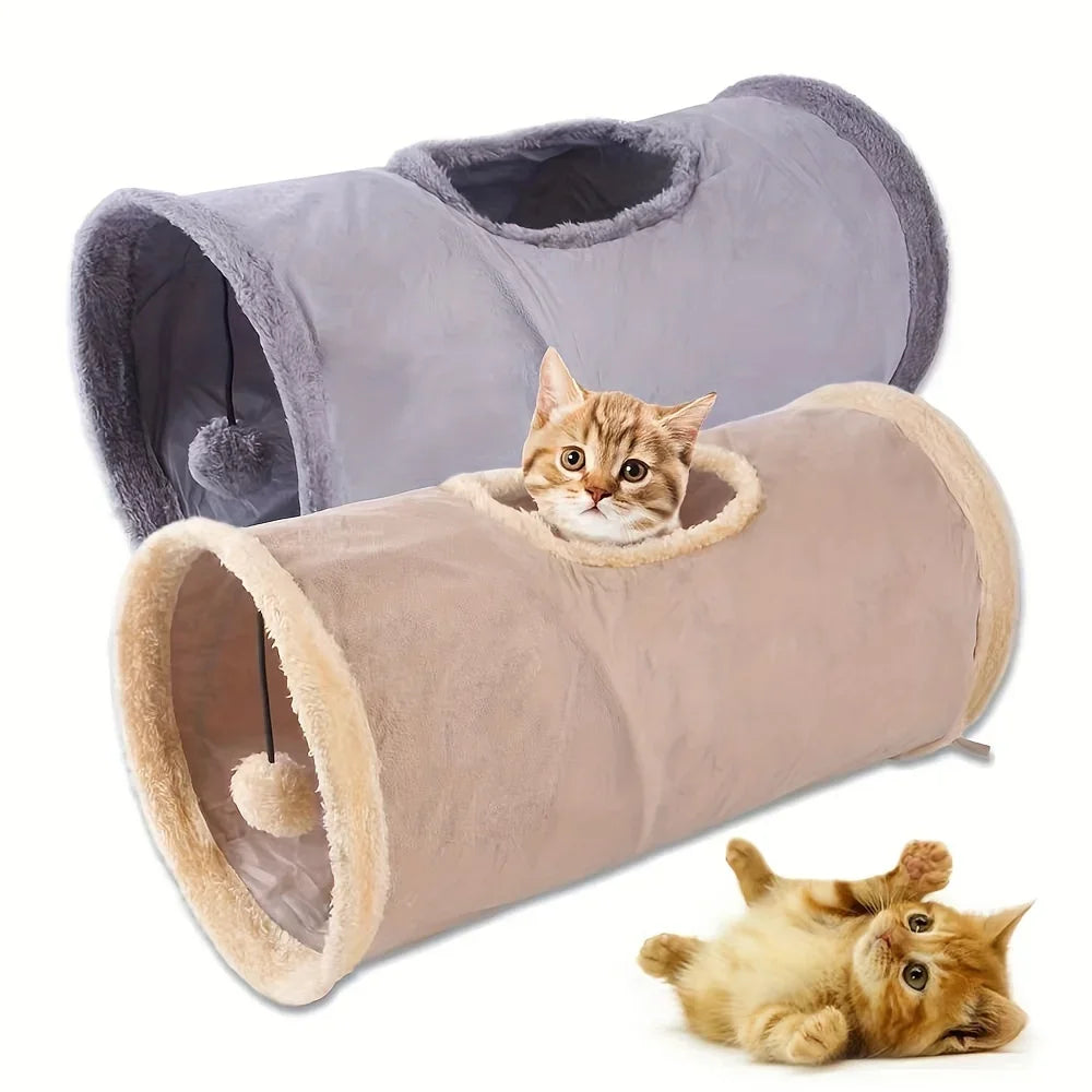 Cat Tunnel Toys Foldable Cat Self-sexual Relief for Four Seasons Universal Dirt-resistant Pet Supplies