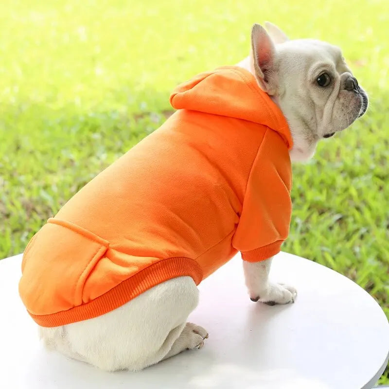 Fashion Dog Clothing Autumn Winter Thick Warm Hoodie Sweater