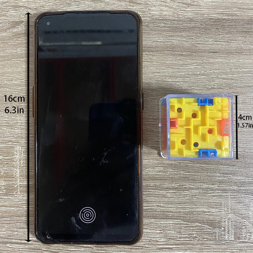 Mini 3D Maze Magic Cube Puzzle Toy for Children Stress Relief