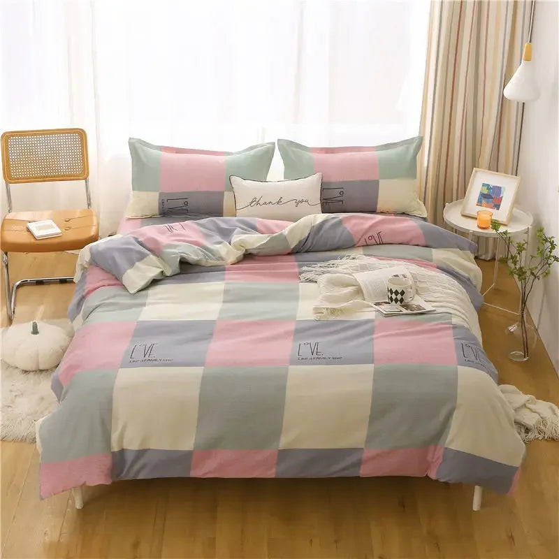 High End Bed Sheets Lightweight Duvet Cover for All Skin Types