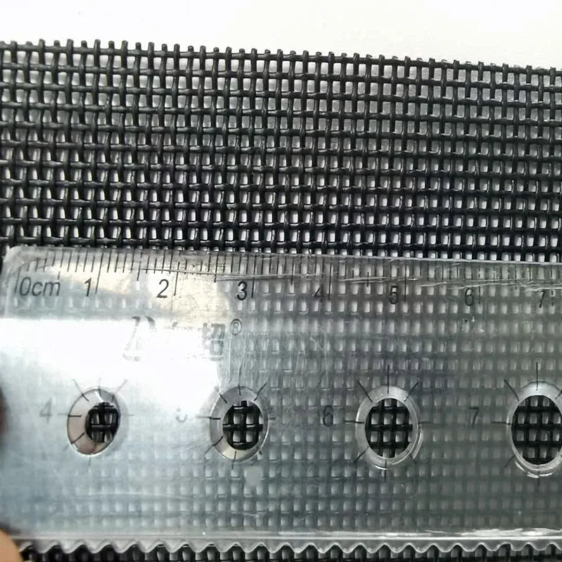 High Quality Waterproof Teslin Mesh Fabric for DIY Office Chair Recliner and Beach Lounge Use in Black