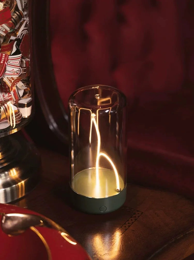 Portable Quantum Wire Ambient Magnetic Light with Type-C Charging and Eye Protection for Bedroom, Study, Camping and Christmas Gifts