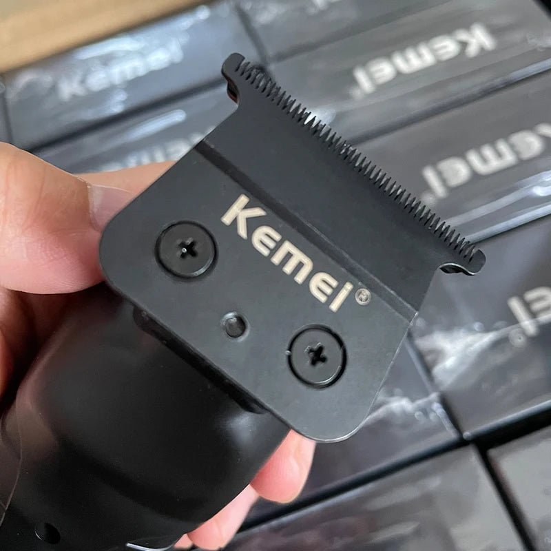 Kemei 2299 Cordless Hair Trimmer 0mm Zero Gapped Clipper