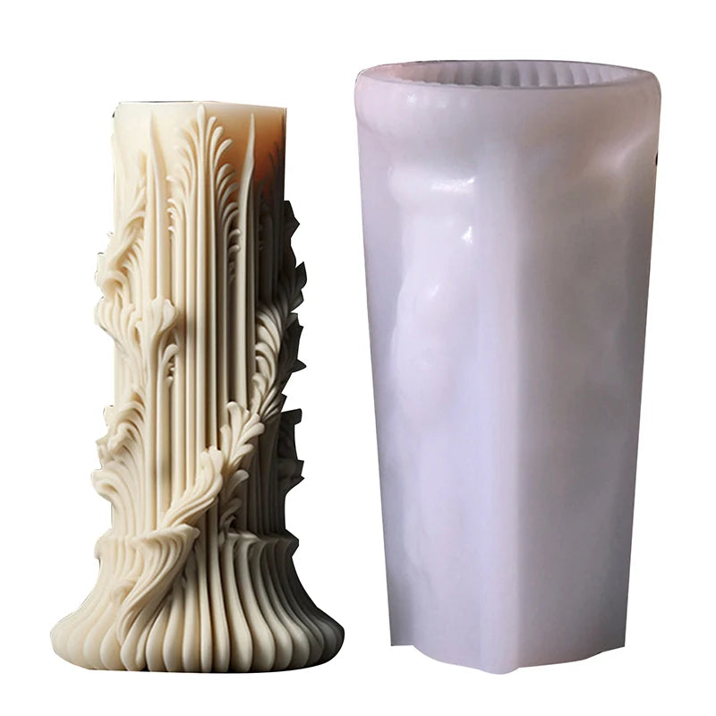 European Style Cylindrical Aromatherapy Candle Mold DIY Tool