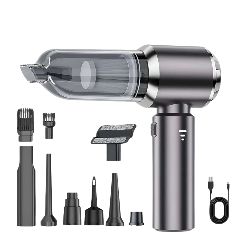 Car Vacuum Cleaner 360000Pa Mini Wireless Handheld