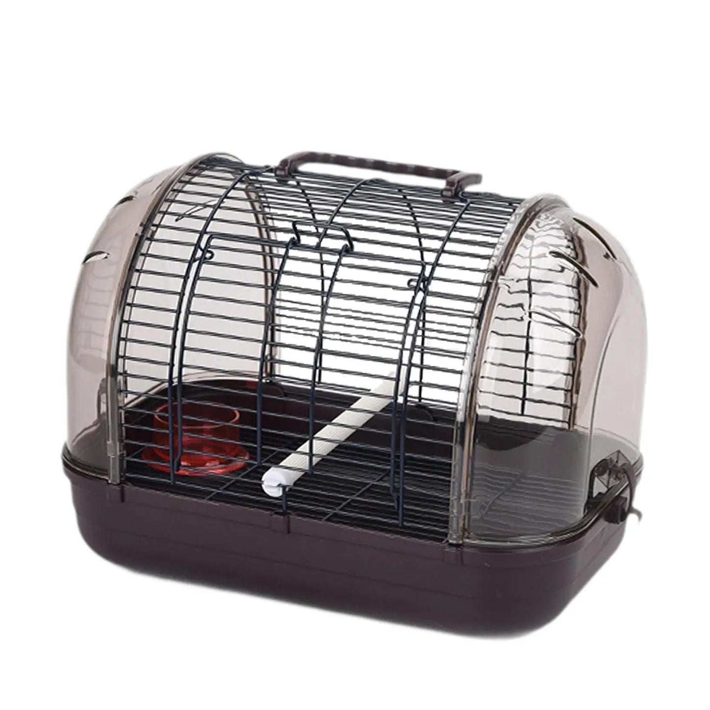 Villa Bird Cage and Handle Small with Stand Stick Lightweight Bird Carrier for Parakeets Parrot Small Birds Parrots Cockatiels