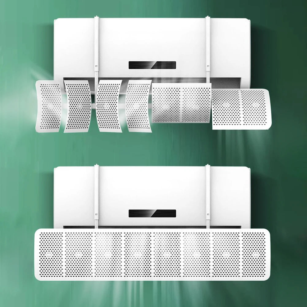 Air Conditioner Windshield External Cover Filter Wall Mounted Dust Cover For Home
