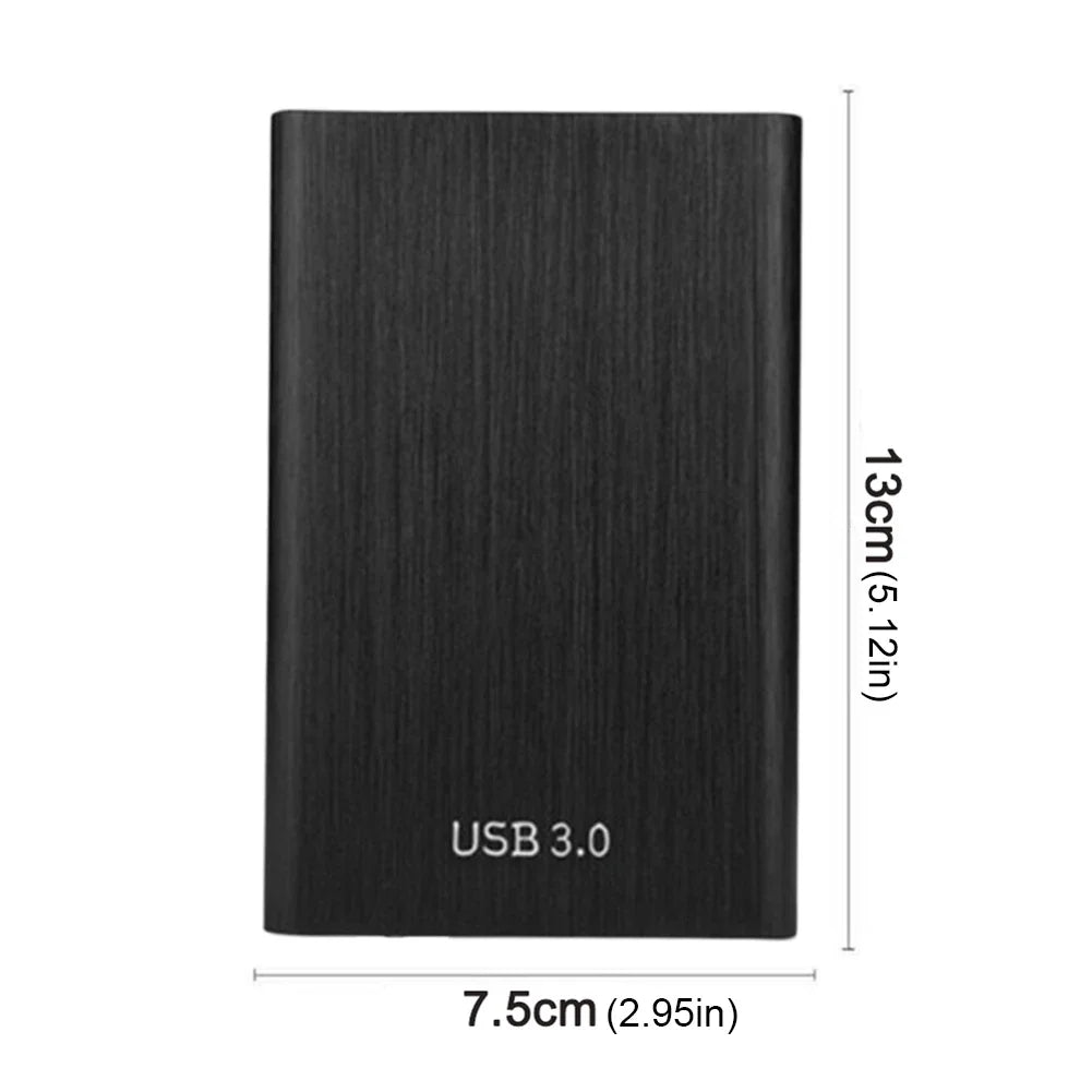 1TB 2.5 Inch USB 3.0 External Hard Drive Metal Portable Hard Disk for PC and Laptop