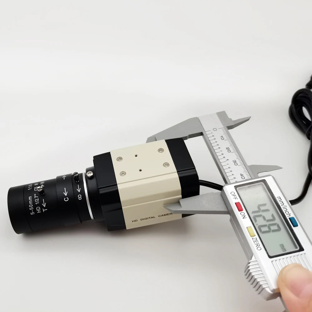 2K Full HD Webcam with Microphone and 3MP Varifocal Lens for YouTube Streaming and Video Calling