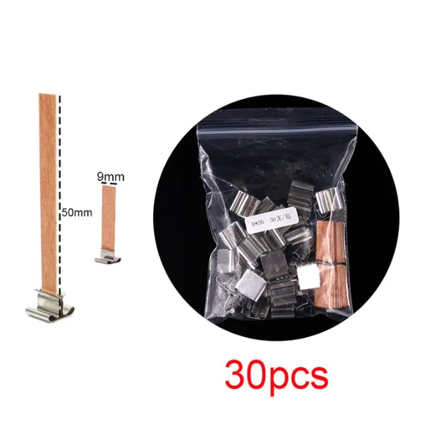 DIY Wax Core 61 M Long Cotton Woven Candle Lamp Wick Kit