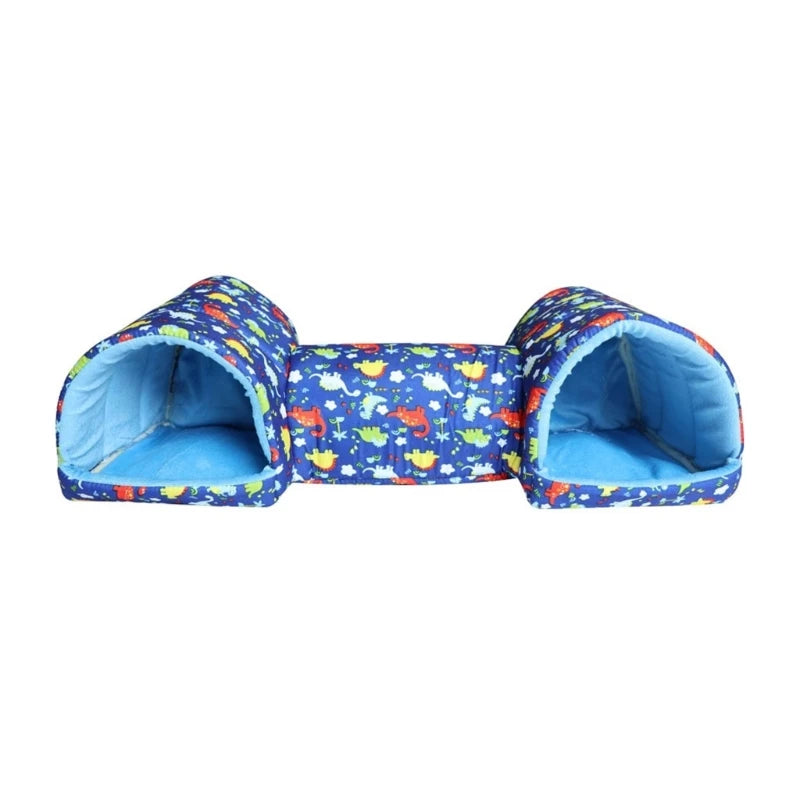 Hamster Rodents Hideaway Toy Gerbil Bed Hideouts Pet Tunnel Cave for Ferrets Hamster Toy Guinea Pigs Toy B03D