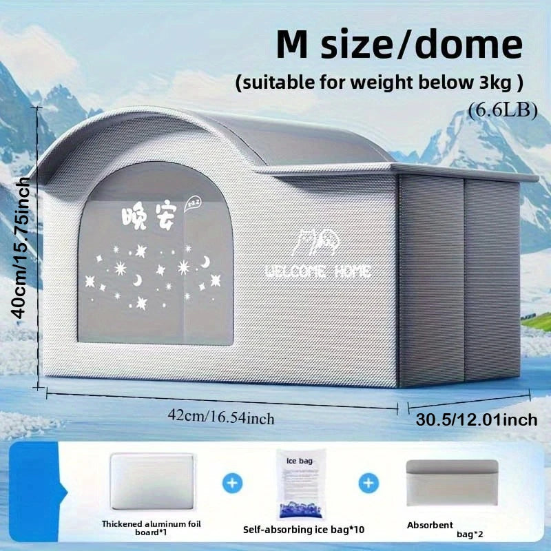 Cat Air Conditioning House Summer Cat Cooling Tool Nest Dog Ice House Dog Four Seasons Cat Pet Ice House