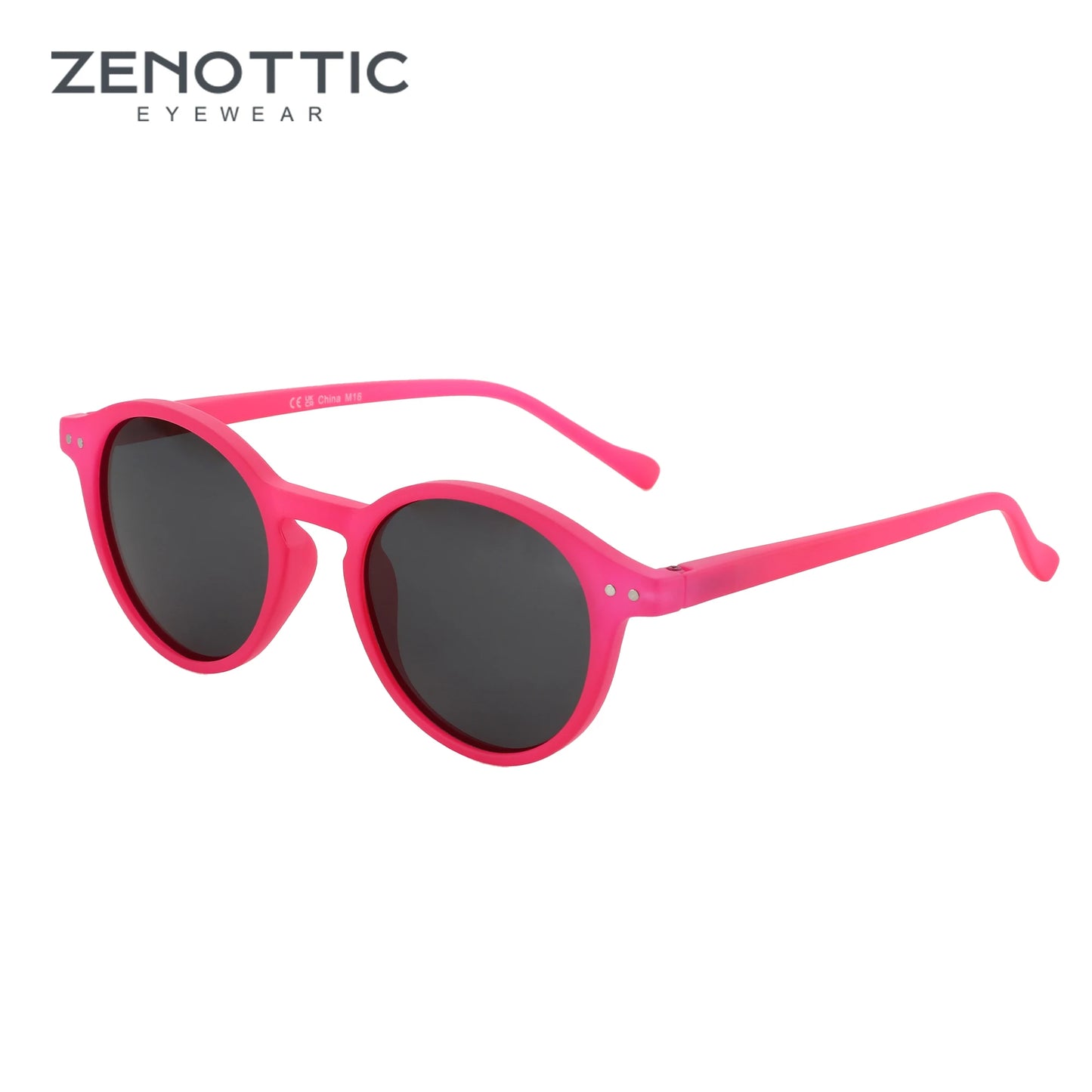 Zenottic Retro Circular Polarized Sunglasses for Men and Women Small Round Vintage Style UV400 Protection